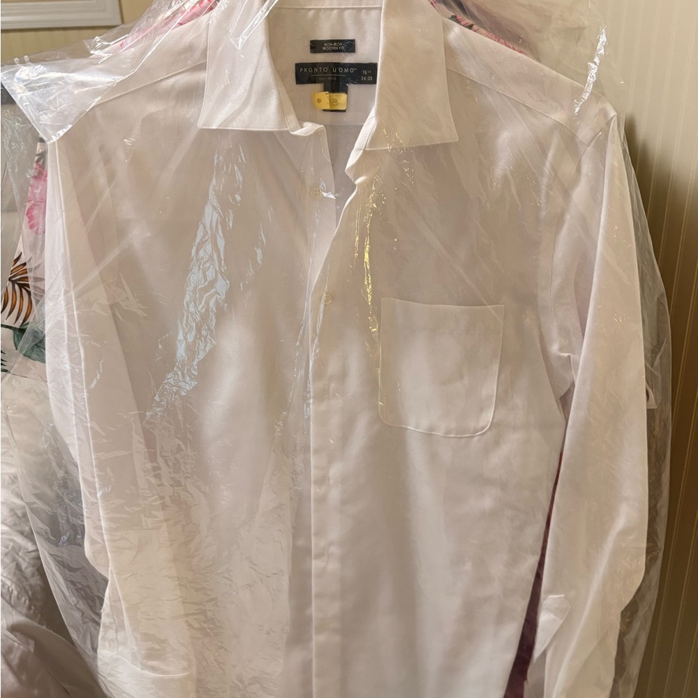 Elegant White Dress Shirt